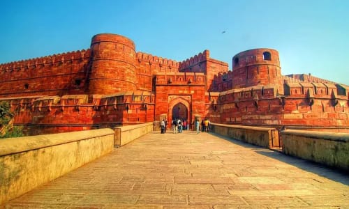Agra Fort Mathura , Vrindavan , Agra