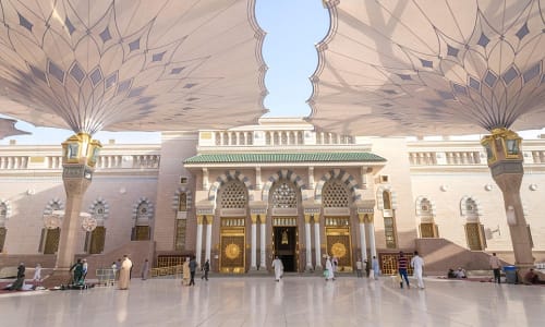 Al-Masjid an-Nabawi Museum in Medina Saudi Arabia