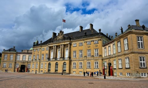 Amalienborg Palace Copenhagen, Denmark