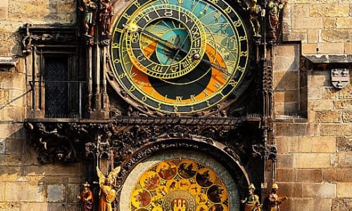 Astronomical Clock Pragu, Czech Republic
