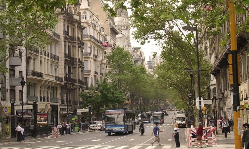 Avenida de Mayo Buenos Aires, Argentina