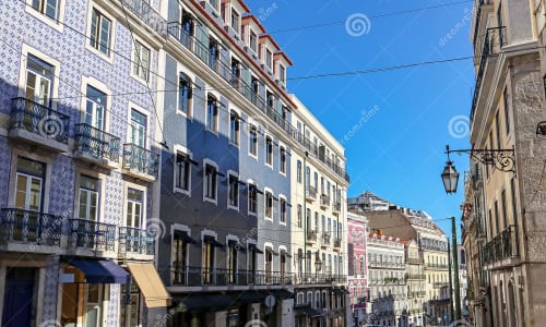 Bairro Alto historic district Lisbon