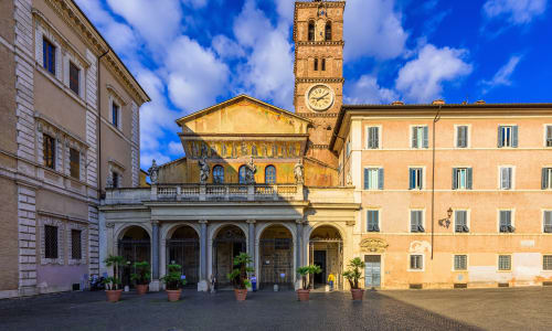 Basilica di Santa Maria in Trastevere Rome, Italy