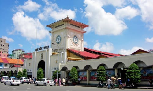 Ben Thanh Market Ho Chi Min City