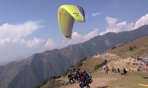 Bir Billing Paragliding site Bir Himachal