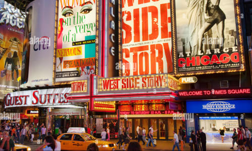 Broadway shows New York City, Usa