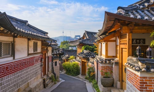 Bukchon Hanok Village Seoul, South Korea