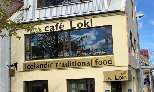 Cafe Loki Reykjavik, Iceland
