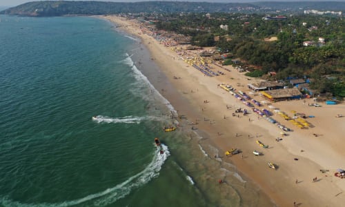 Calangute Beach North Goa