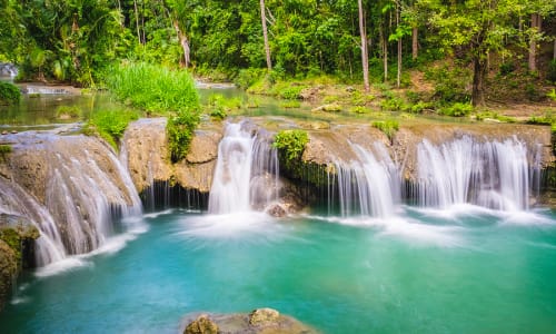 Cambugahay Falls Lazi, Philippines