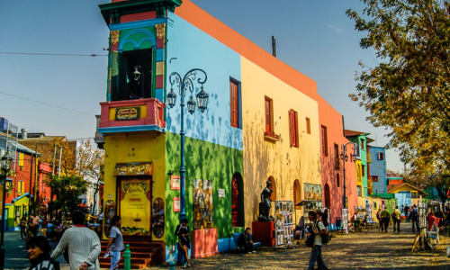Caminito street Buenos Aires, Argentina