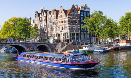 Canal cruise Amsterdam, Netherlands