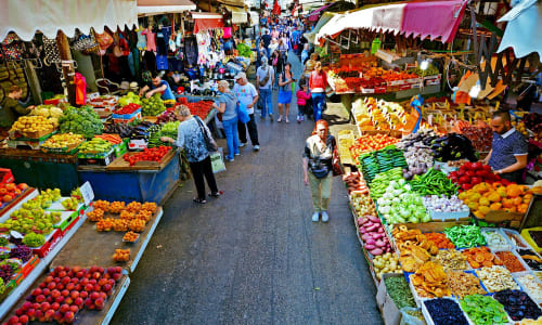 Carmel Market Israel