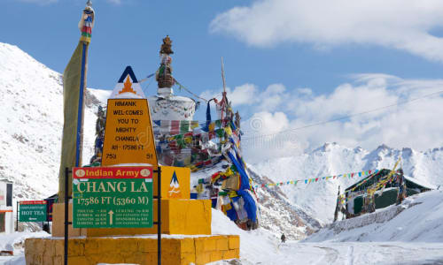 Chang La Pass Ladakh India