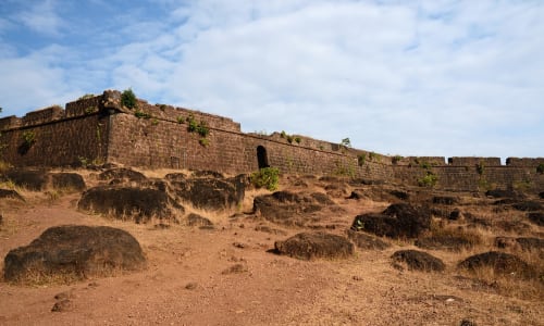 Chapora Fort Goa, India