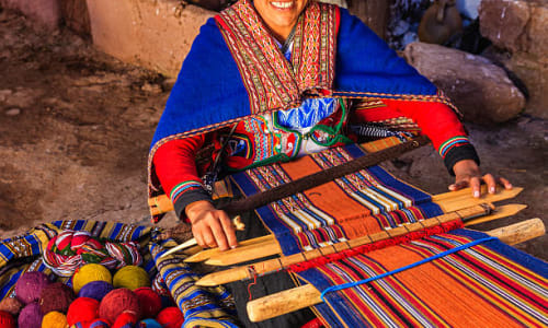 Chinchero weaving community Cusco, Peru