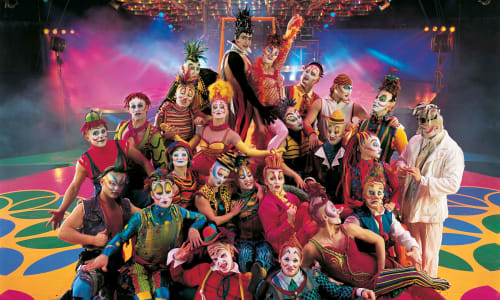 Cirque du Soleil's Mystere show Las Vegas