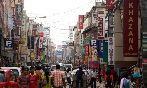 Commercial Street Bangalore