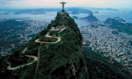 Corcovado Mountain Rio De Janeiro, Brazil