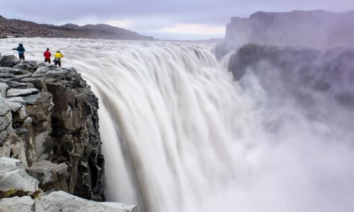 Dettifoss waterfall Ring Road, Iceland