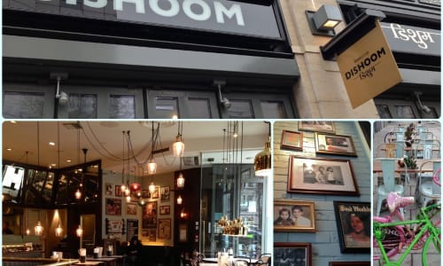 Dishoom restaurant in Covent Garden London