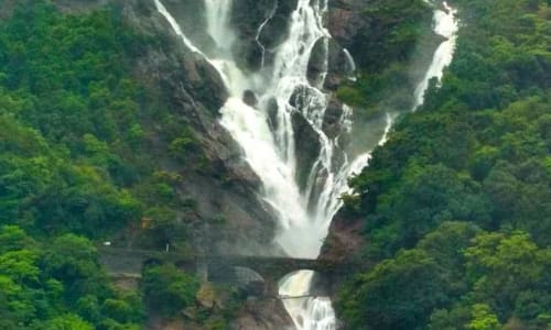 Dudhsagar Waterfalls North Goa