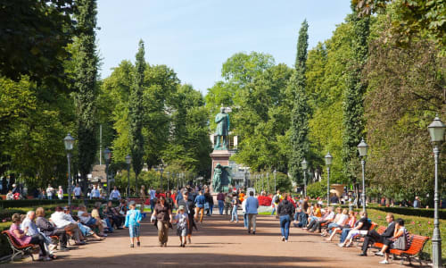 Esplanade Park Helsinki