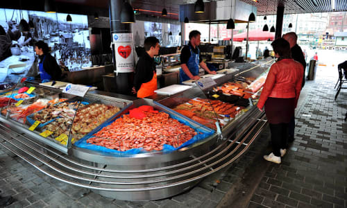 Fish Market in Bergen Norway