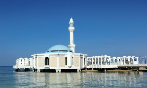 Floating Mosque in Jeddah Saudi Arabia