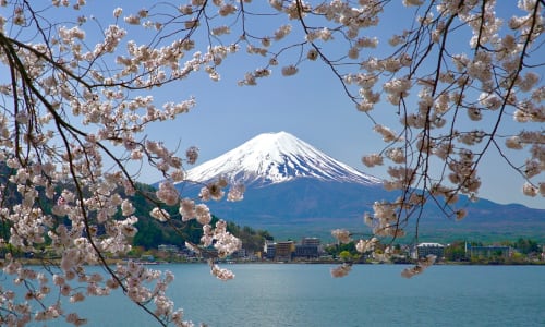 Fuji Five Lakes area Tokyo, Japan