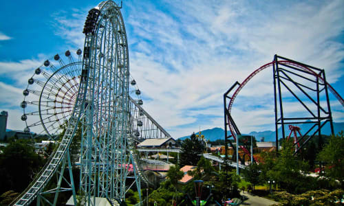 Fuji-Q Highland amusement park Tokyo, Japan