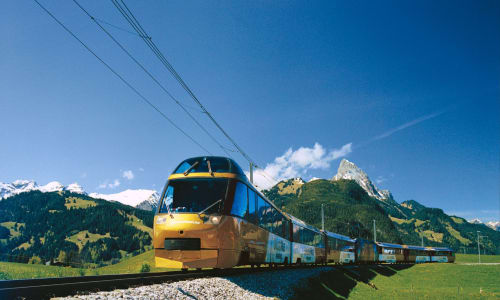 Golden Pass Line train Switzerland
