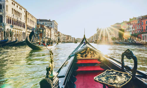 Gondola ride Venedig