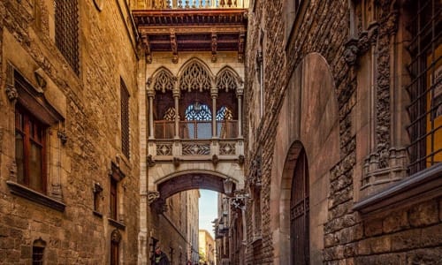Gothic Quarter Barcelona, Spain