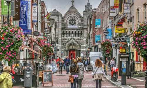 Grafton Street Dublin, Ireland