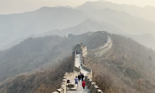 Great Wall of China (Mutianyu or Badaling section) China