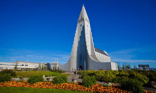 Hallgrimskirkja Church Reykjavik, Iceland