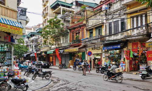 Hanoi's Old Quarter Vietnam