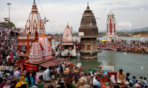 Har Ki Pauri ghat in Haridwar Uttarakhand