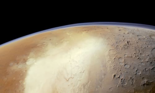 Hellas Basin Mars