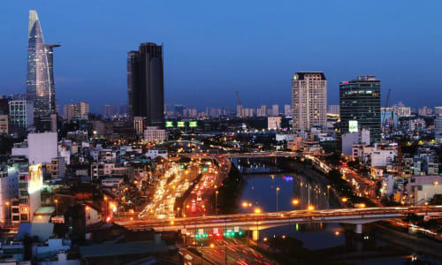 Ho Chi Minh City (Saigon) North Vietnam To South Vietnam