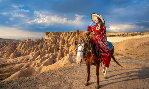 Horseback riding tour Cappadocia, Turkey