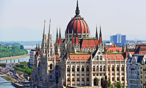 Hungarian Parliament Building Eastern Europe