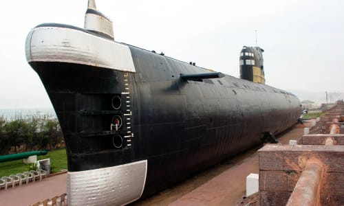 INS Kurusura Submarine Museum Visakhapatnam