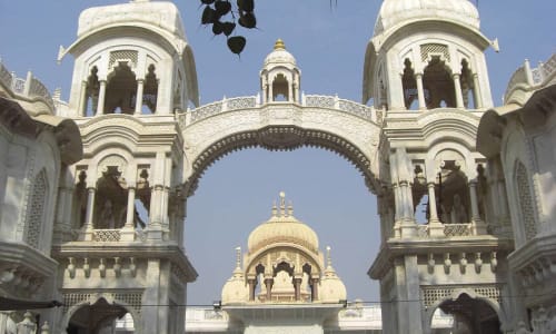 ISKCON Temple in Vrindavan Mathura , Vrindavan , Agra