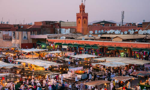 Jemaa el-Fnaa (main square) Marrakesh