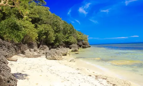 Kagusuan Beach Lazi, Philippines