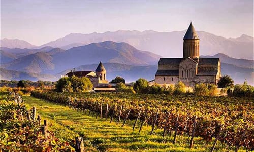 Kakheti wine region Georgia