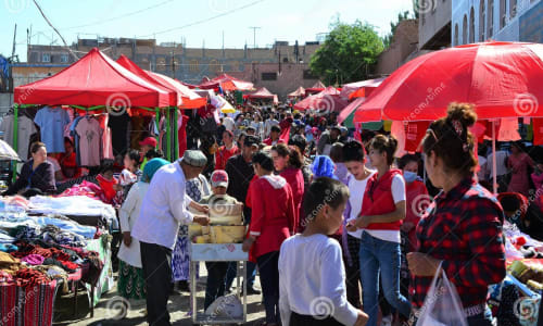 Kashgar Sunday Market China Xinjiang