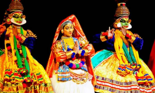 Kathakali dance performance Kerela